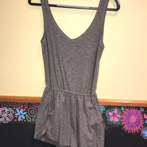 GREY COMFY ROMPER